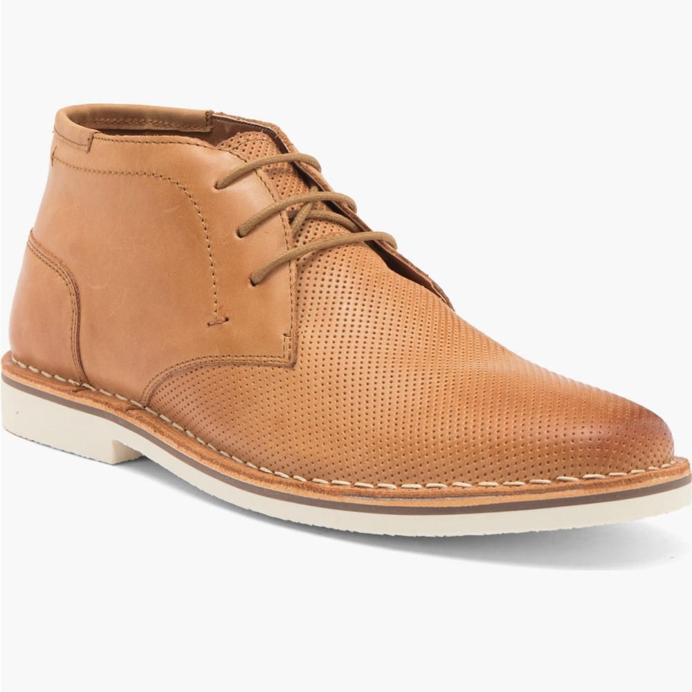 Steve Madden Brown Leather Chukka Boots